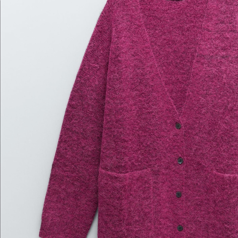 Zara Long Cardigan Sweater • NWT